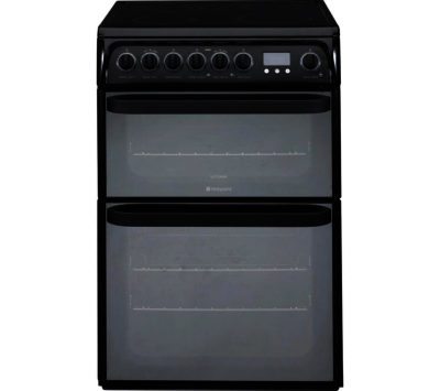 HOTPOINT  Ultima DUE61BC Electric Ceramic Cooker  Black